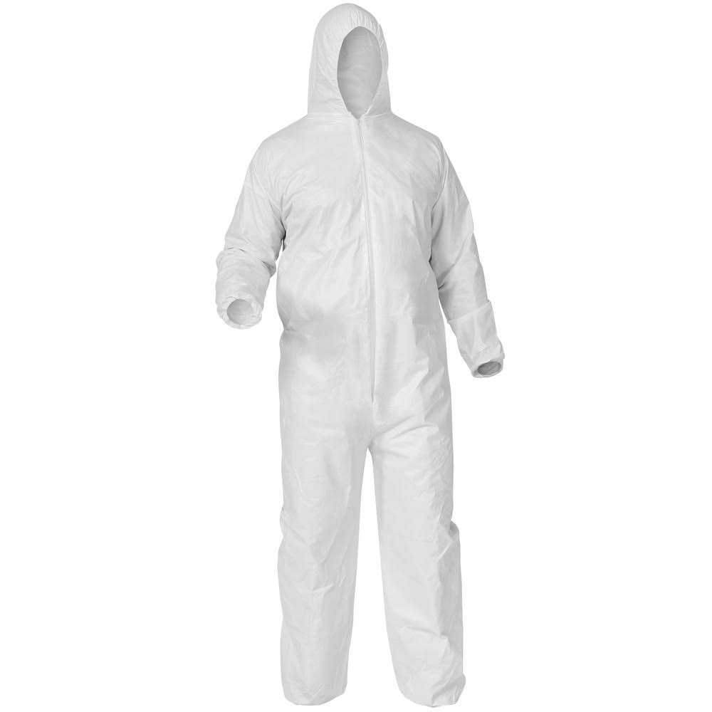 White 4X-Large Liquid and Particle Protection Apparels H343