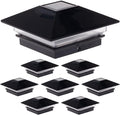 8 Pack White Solar LED Post Lights L865473