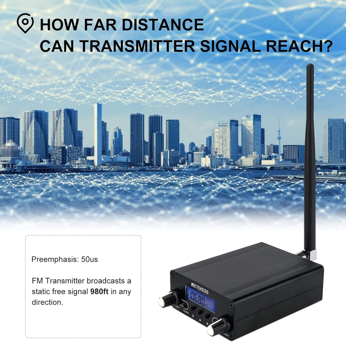 FM Transmitter Pack of 2 W939