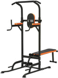 Power Tower with Bench Pull Up Bar Dip Station C967