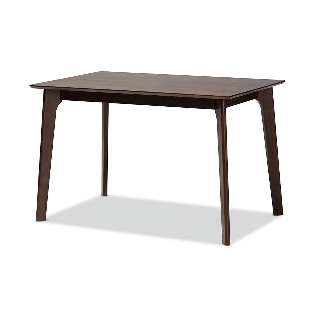 Dark Brown Wood Dining Table Z854