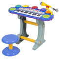 37 Key Electronic Keyboard Piano with Microphone H4196