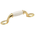 Cabinet Pull Polished Brass T39972