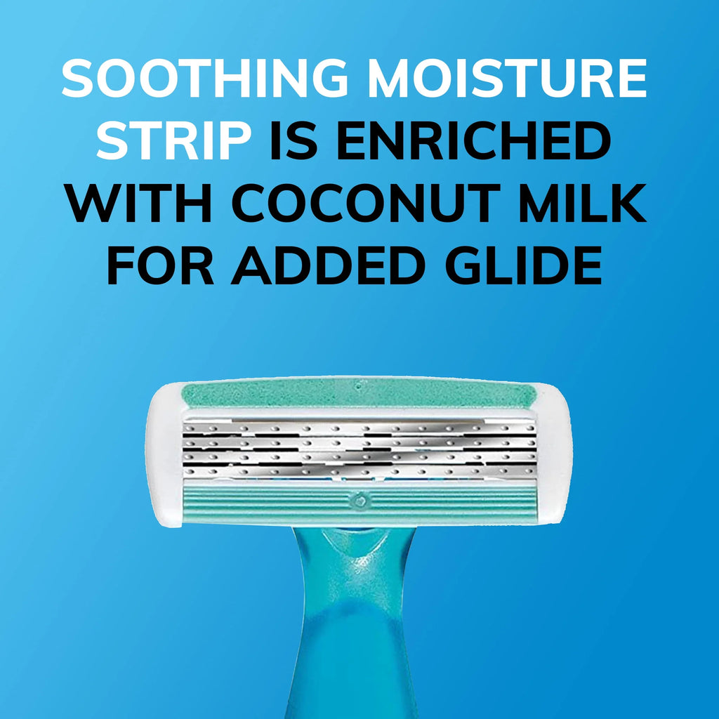 3 Count Disposable Razors with 4 Blades H720717