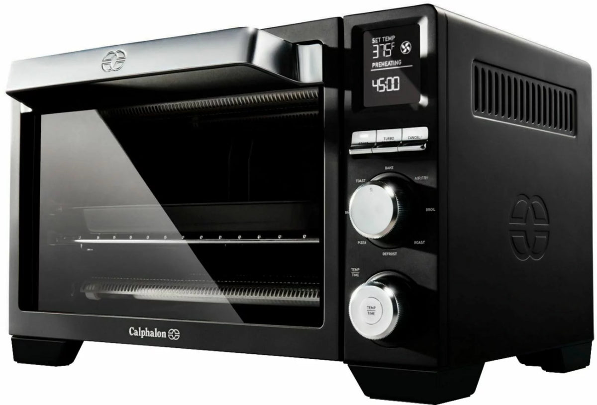 Black Air Fry Convection Countertop Toaster Oven J11891