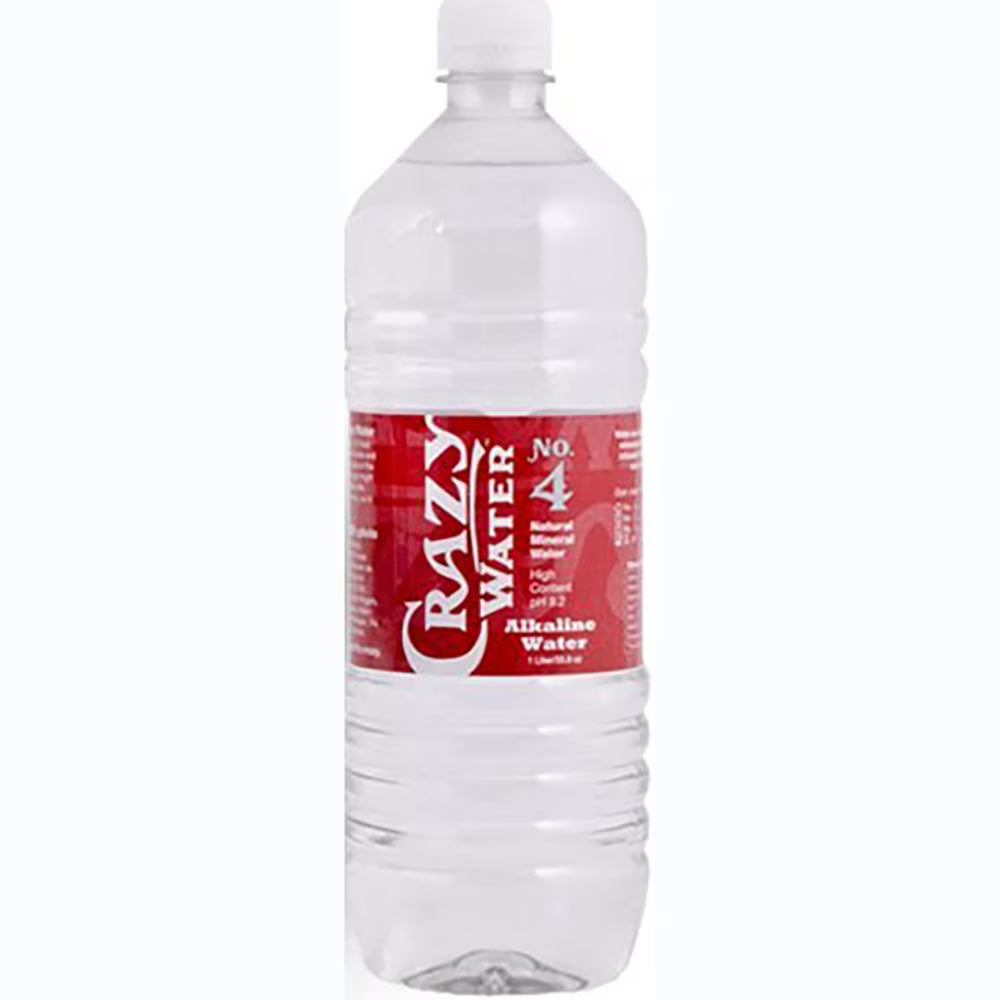 Natural Alkaline Mineral Water 1L Bottle Pack of 9 V836
