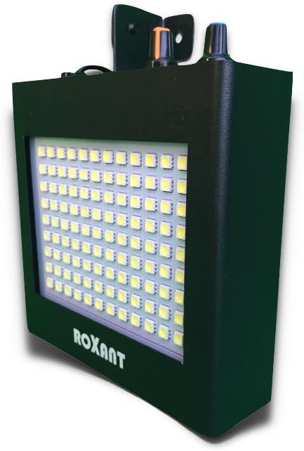 108 Super Bright LED Strobe Light with Metal Case E384641