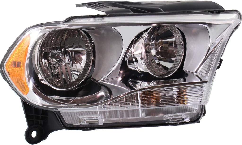 Halogen Headlight Driver and Passenger Side with Bulbs X675