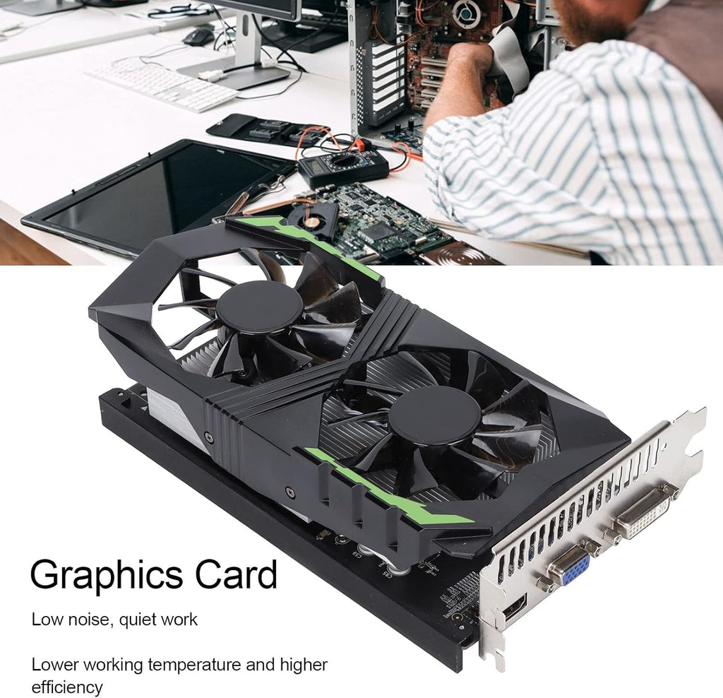 4GB DDR5 Dual Fan Computer Graphics Card Z4147