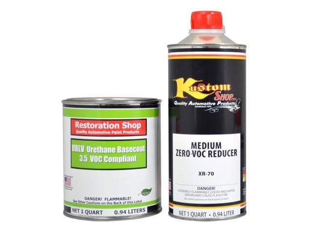 Regal Red Quart Kit Low VOC Urethane Basecoat Car Auto Body Paint Kit D9115