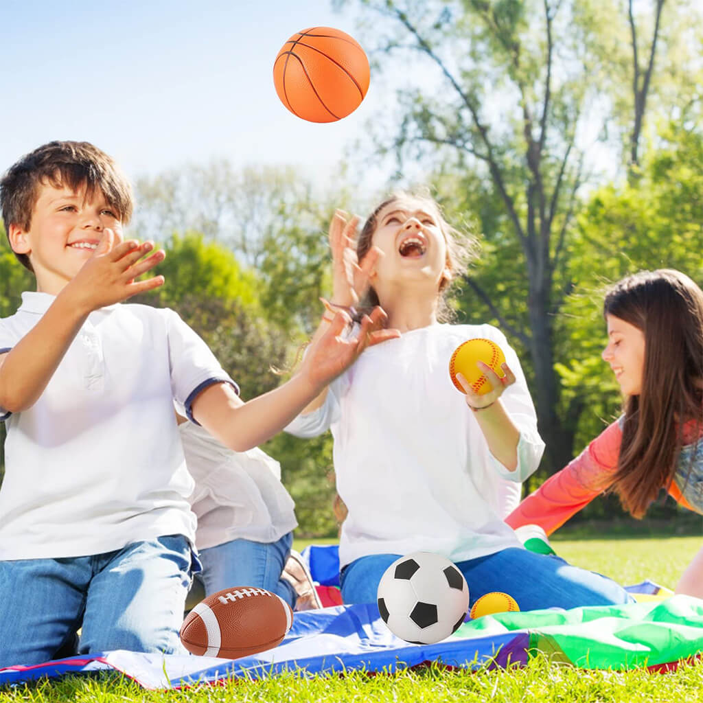 Set of 4 Soft Foam Sports Balls U110212