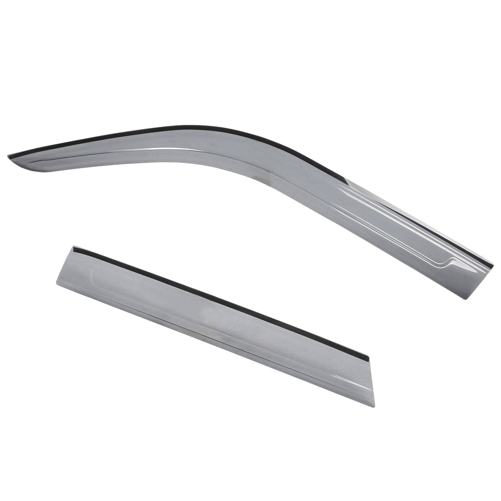 Black Acrylic Window Visors 4PCS Q262