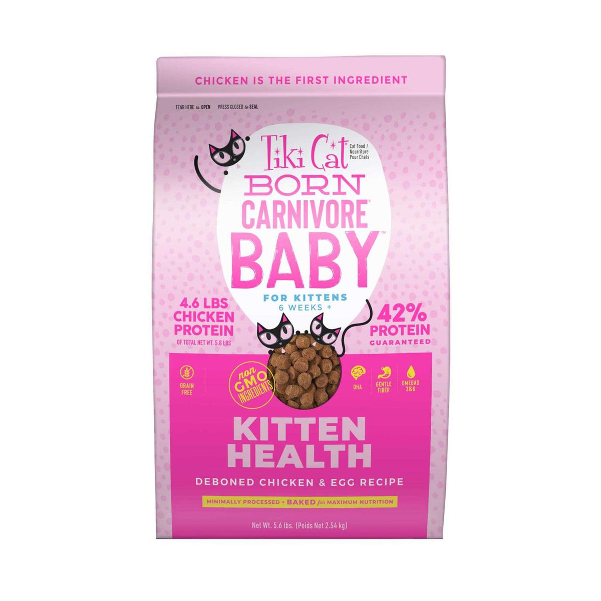 Chicken & Egg Kitten Dry Food E818