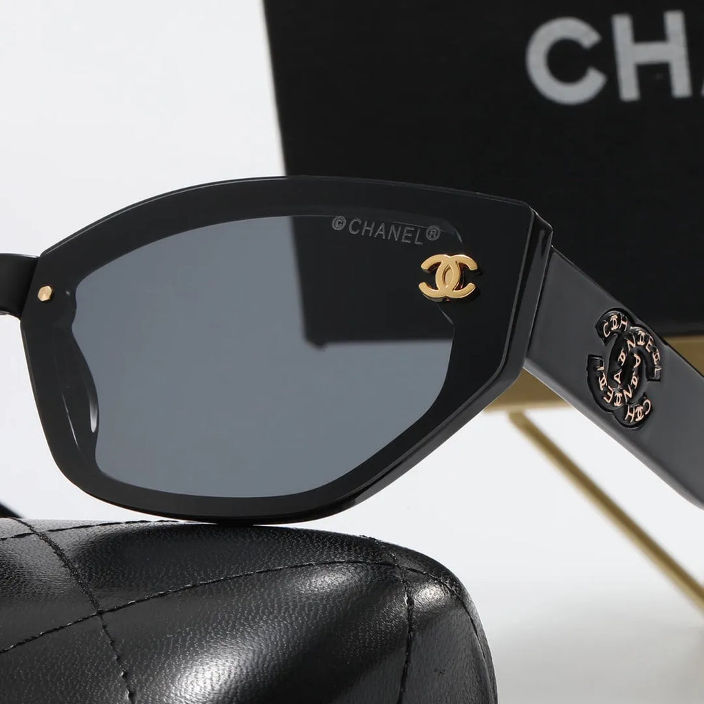 Double C Inlaid Letter Polarized Sunglasses I119