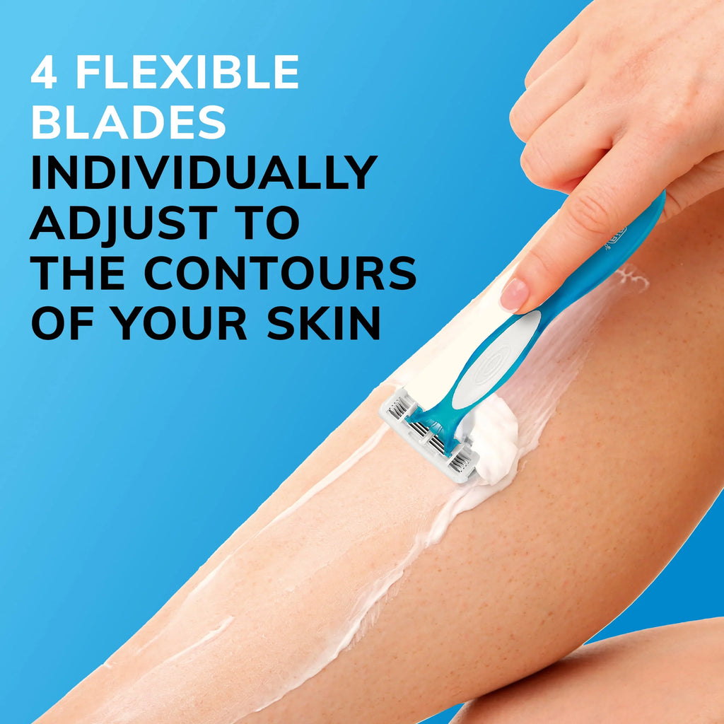 3 Count Disposable Razors with 4 Blades H720717