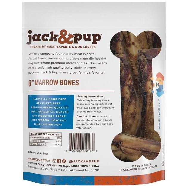 Roasted Beef Marrow Bone Dog Treats D33312