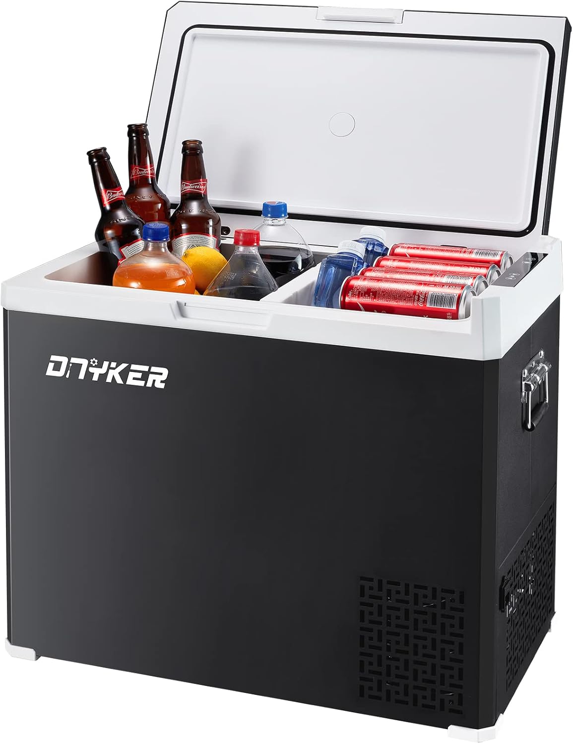 Portable Refrigerator, 42 Quart, 12/24V DC and 100V to 240V AC H916