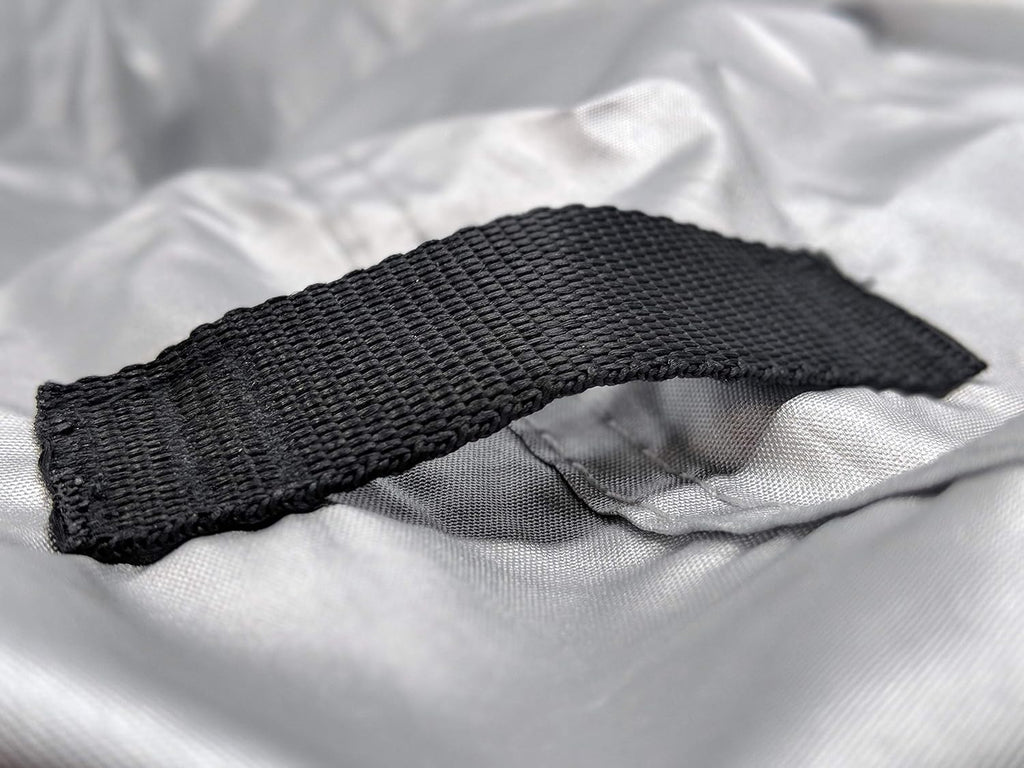 Weatherproof RV Cover for Conversion Van RV 16' - 18' Long with Fleece Lining, Cable Lock, Storage Bag & Wind Straps B961