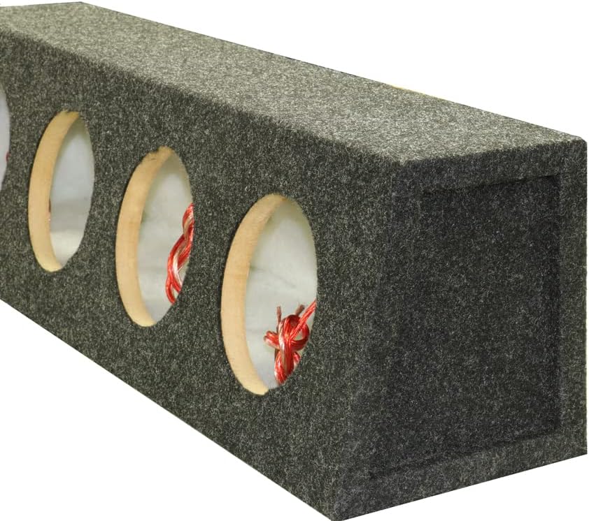 6.5" Speaker Enclosures, Set of 2 (Black) J578171