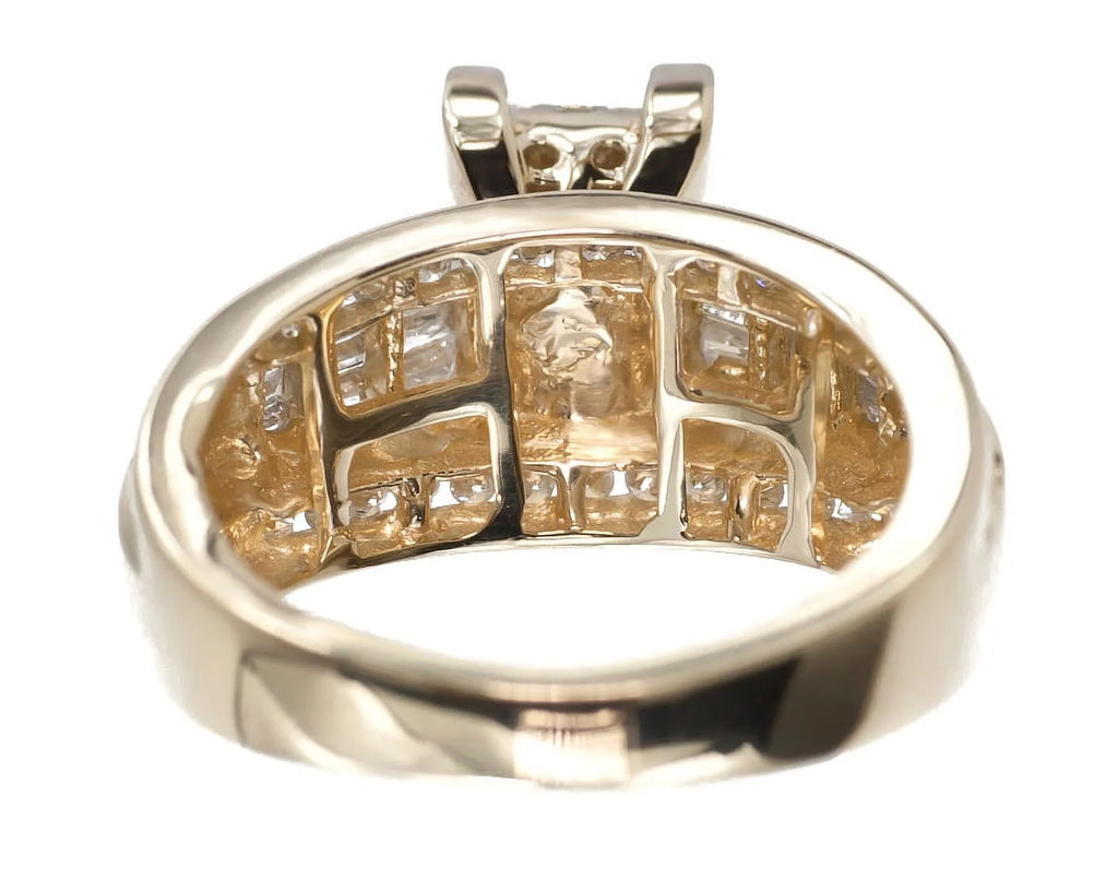 Diamond Engagement Ring (0.90 ct) N566