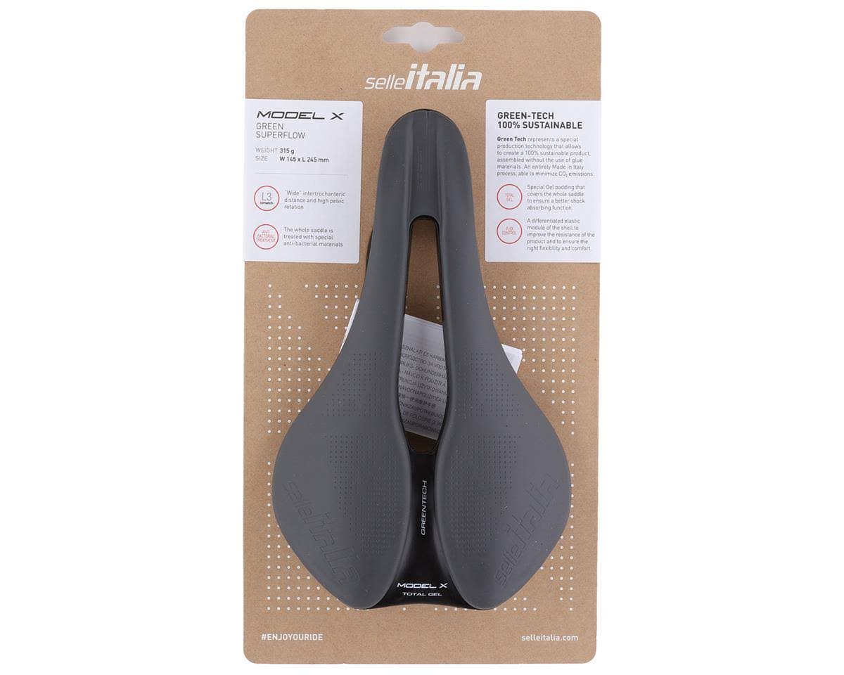 Green Superflow Saddle X191
