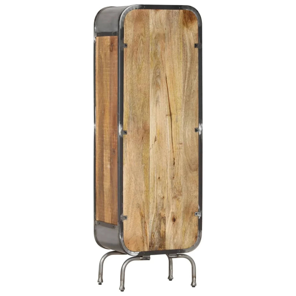 Wood Highboard with 2 Drawers and 4 Shelves I8128
