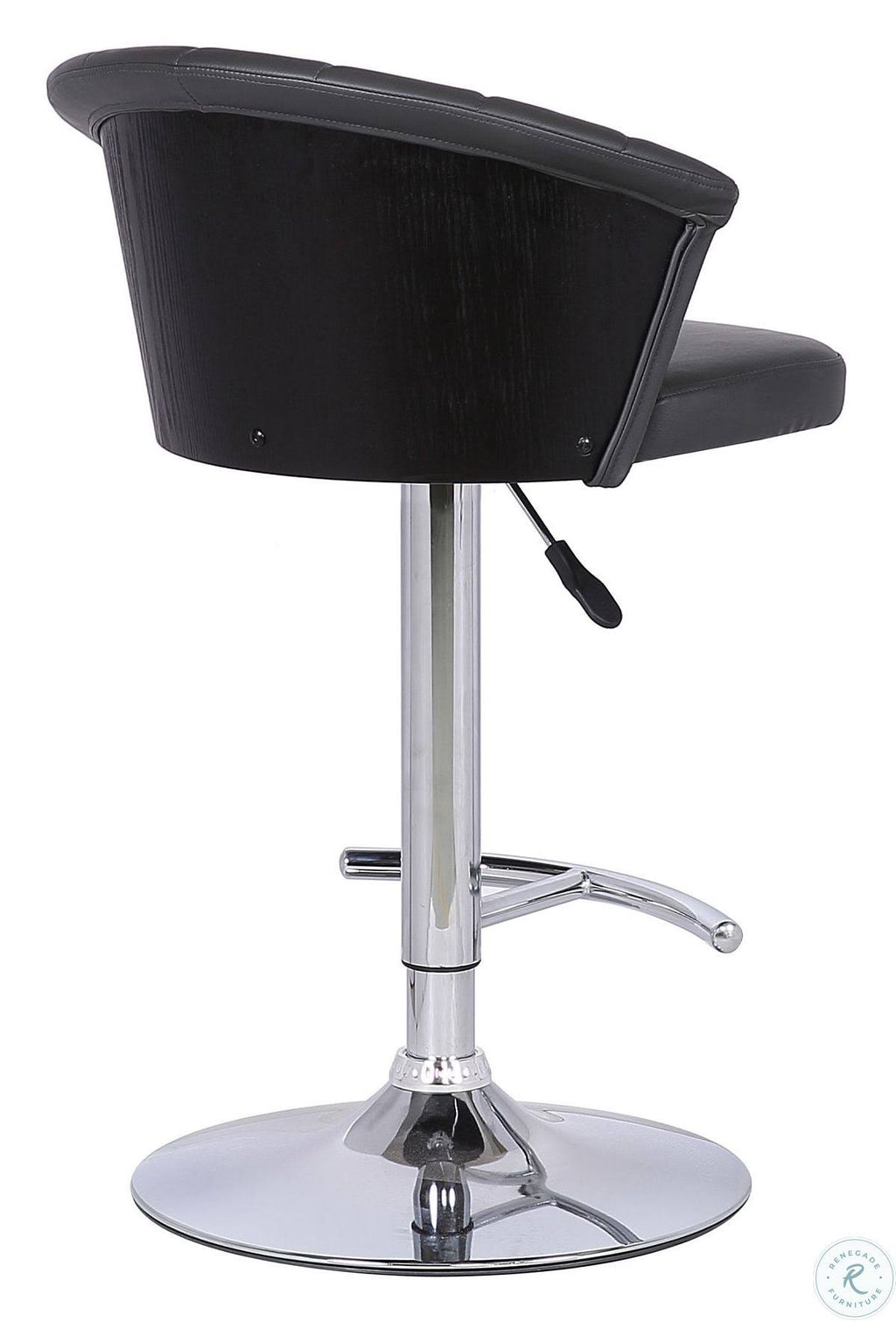 Grey Faux Leather Bar Stool F299