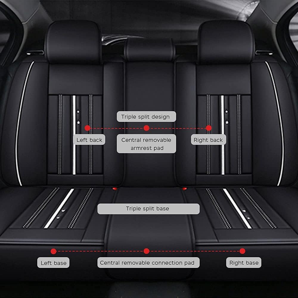 Leather Seat Covers Full Set Seat Cushion C448139