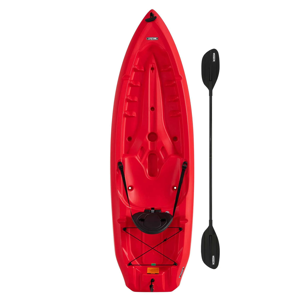 8 ft Sit-on-Top Kayak Red T3607