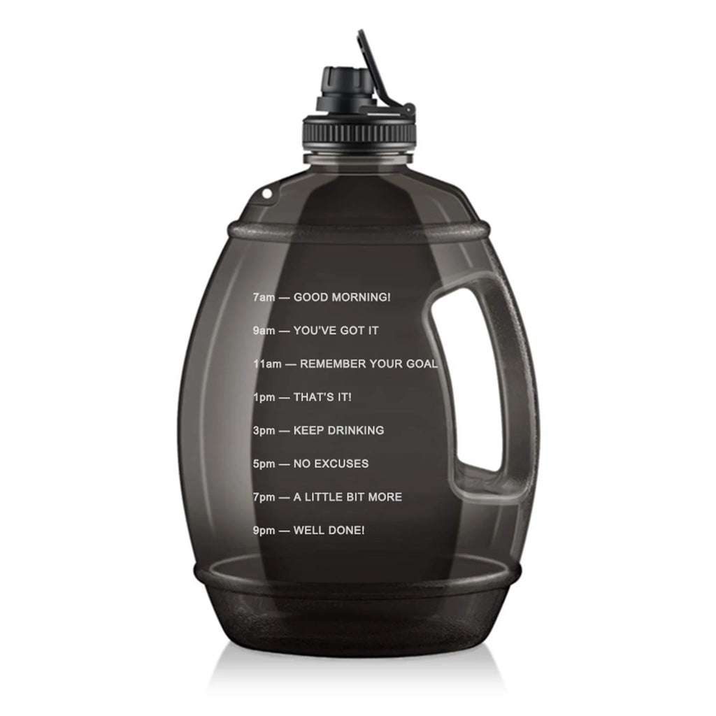 3.78L BPA Free Leakproof Sports Water Bottle with Time Marker D45893