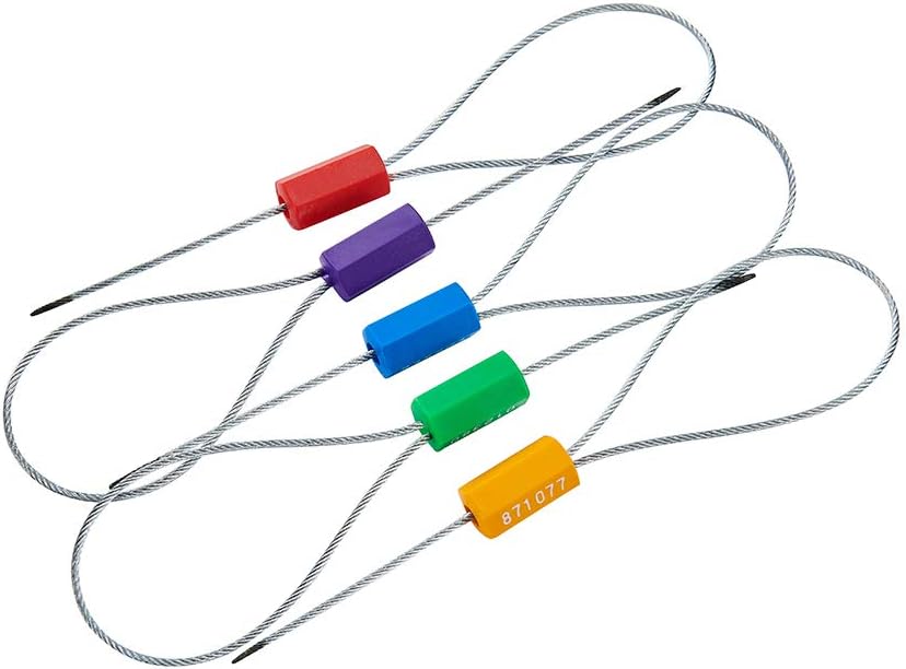 150pcs Anti-Tamper Steel Security Seals (5 Colors) Pack of 2 A773