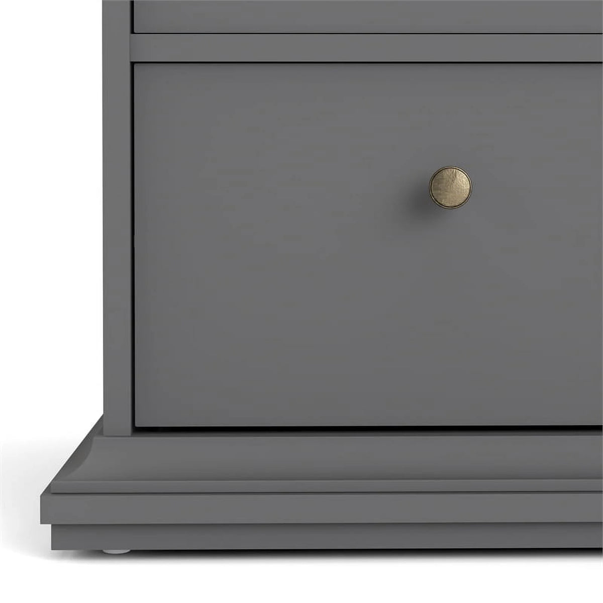 6 Drawer Engineered Wood Chest in Black S996344