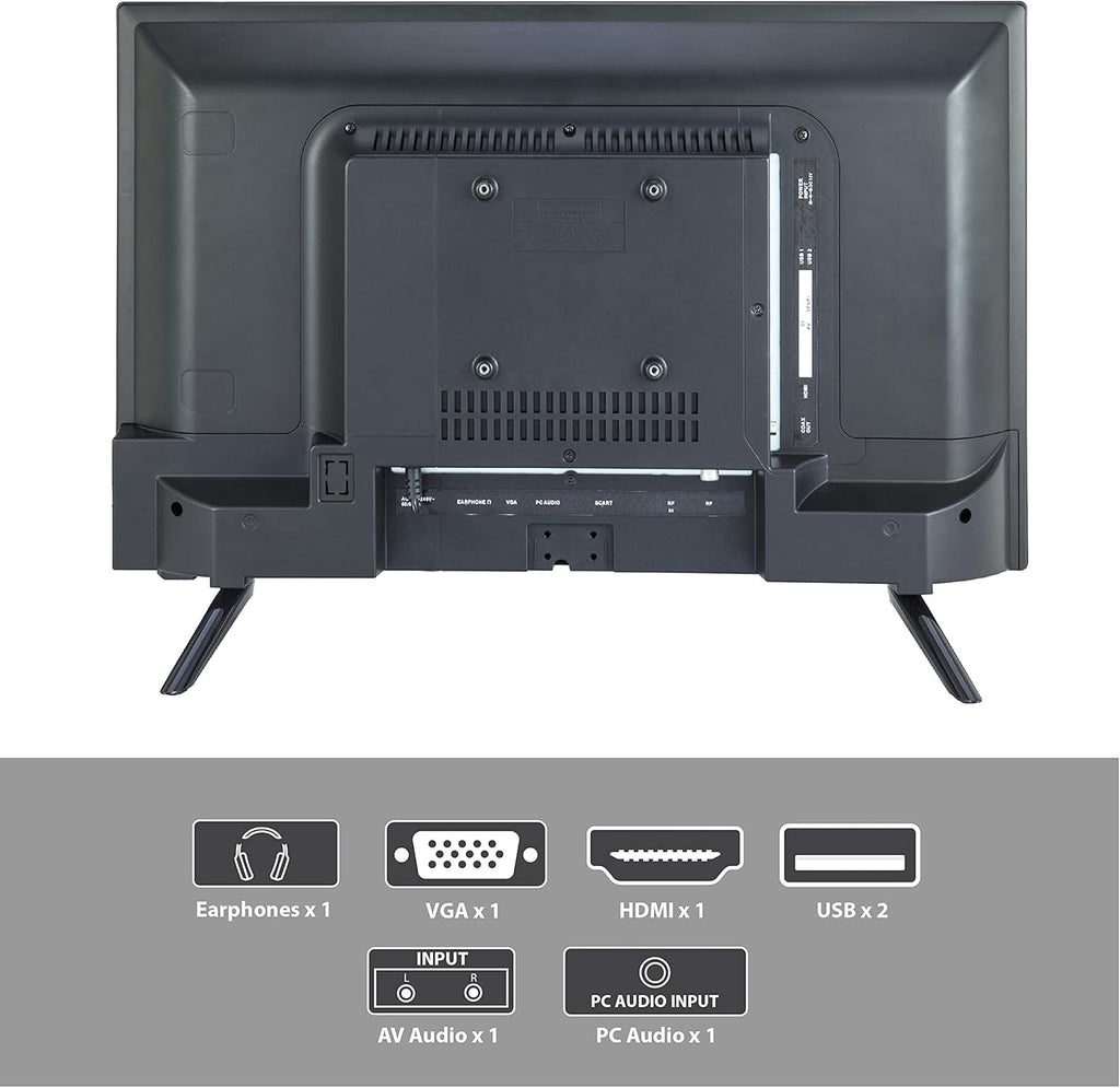 24 Flat Screen LED HDTV Monitor W6380