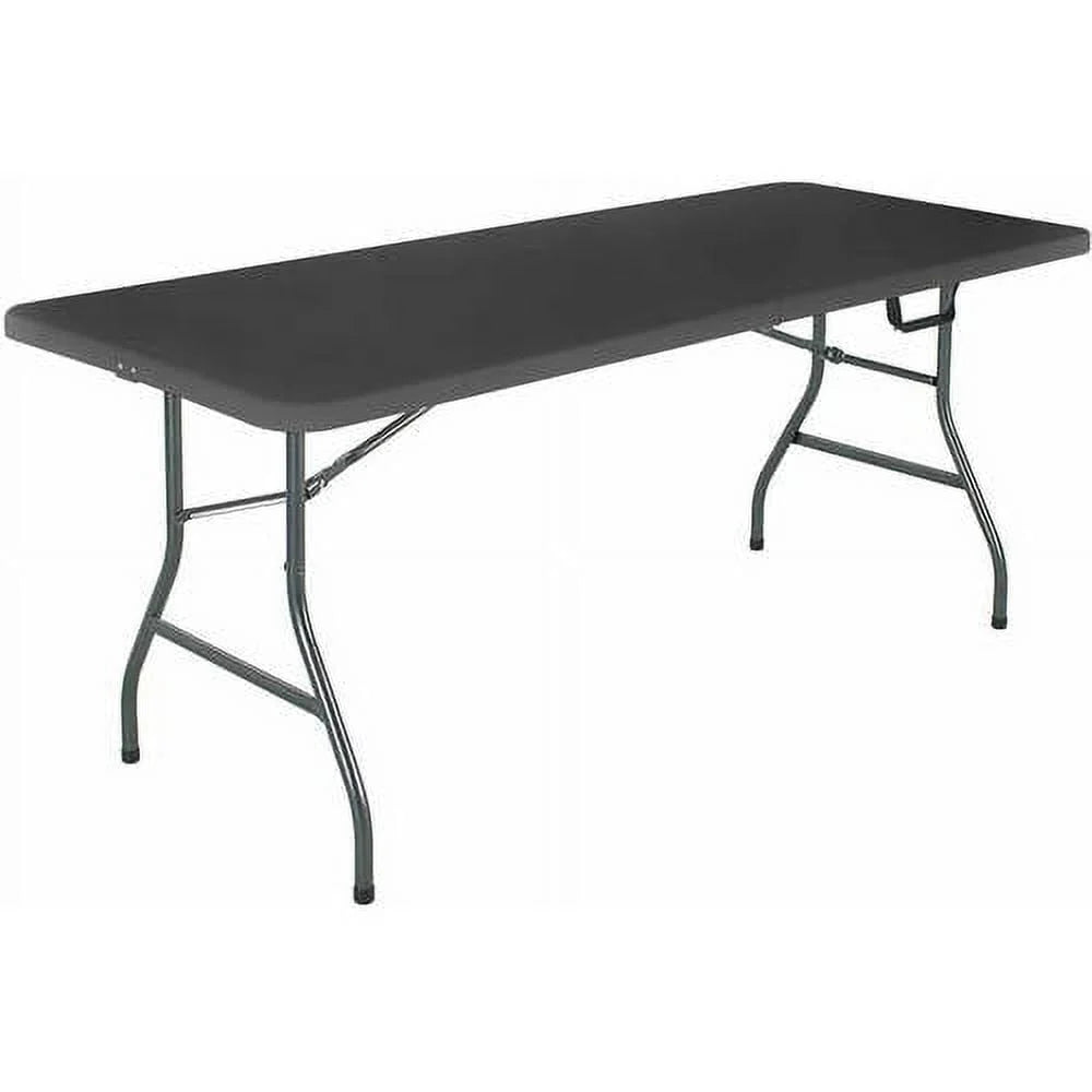 6 Foot Folding Table White Speckle N12579