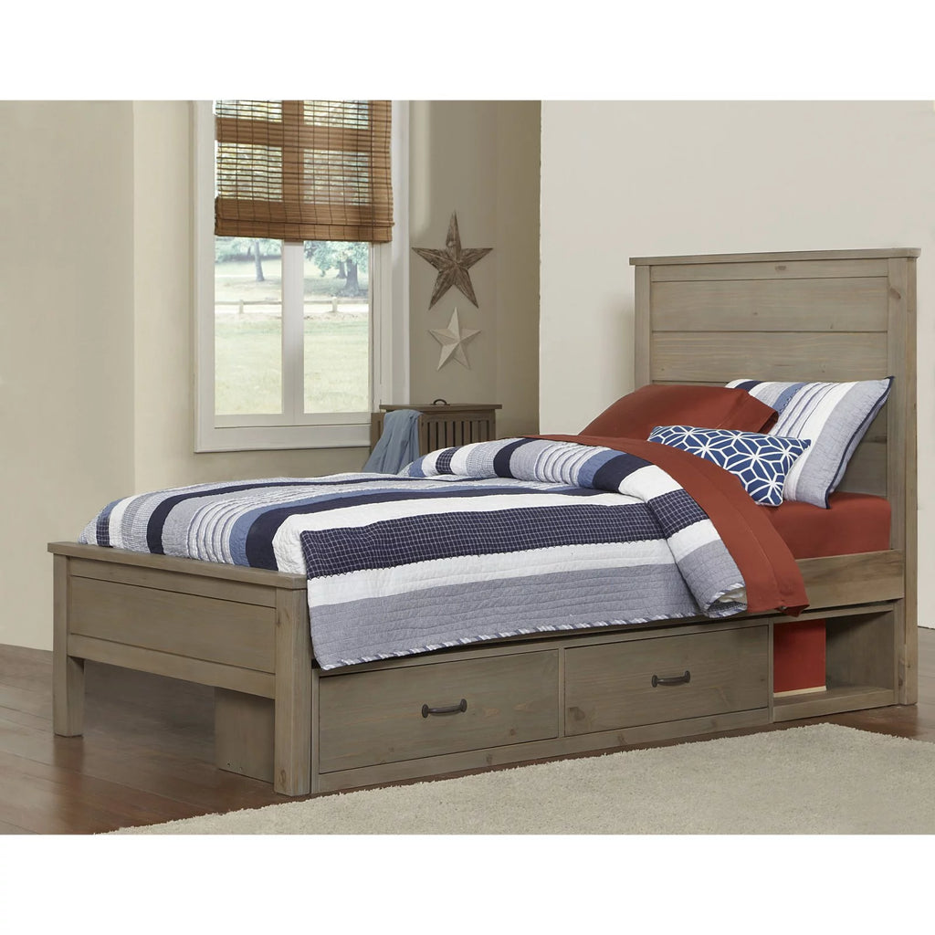 Wood Full Panel Bed A193765