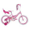 Pink 16" Sidewalk Bike with Training-Wheels F240690