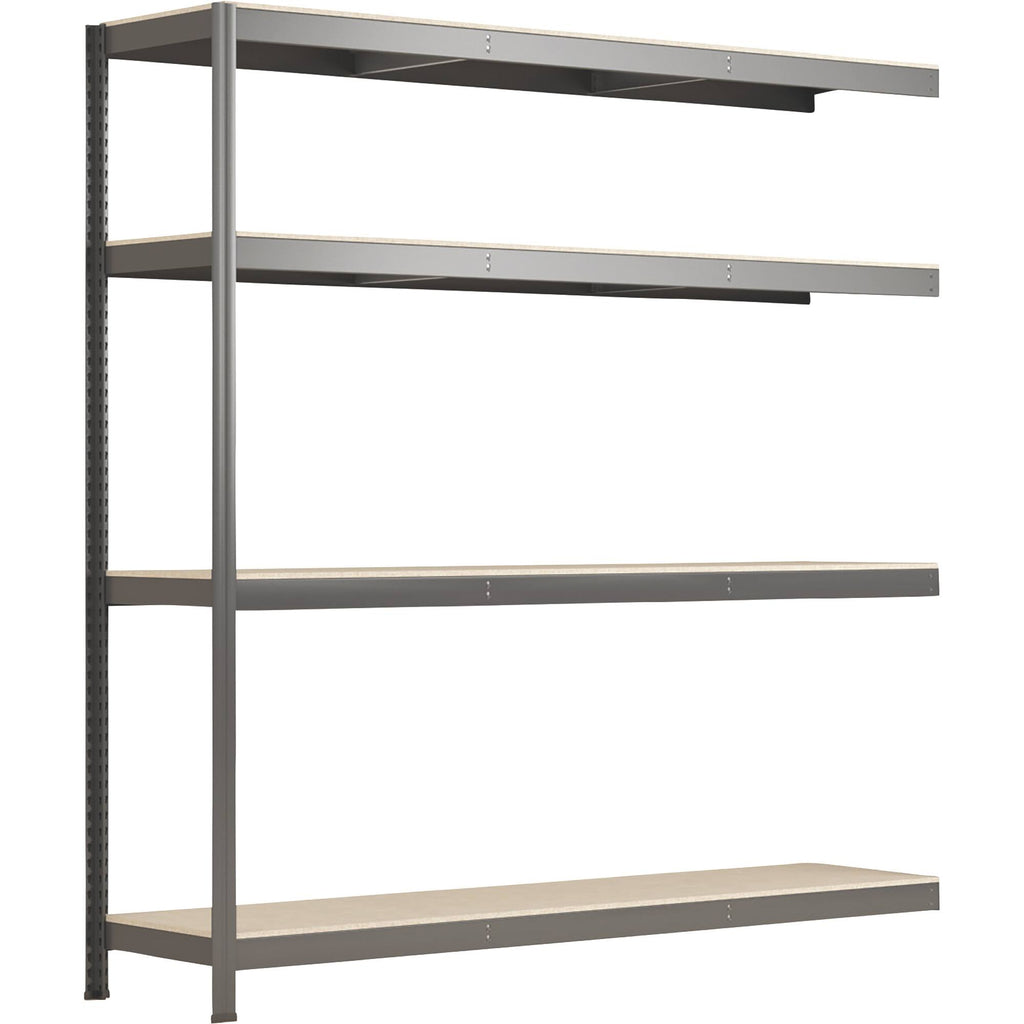 Industrial Shelving 4 Shelf Racks 71Inch W x 24inch D 1200-lb. Capacity per Shelf D1844