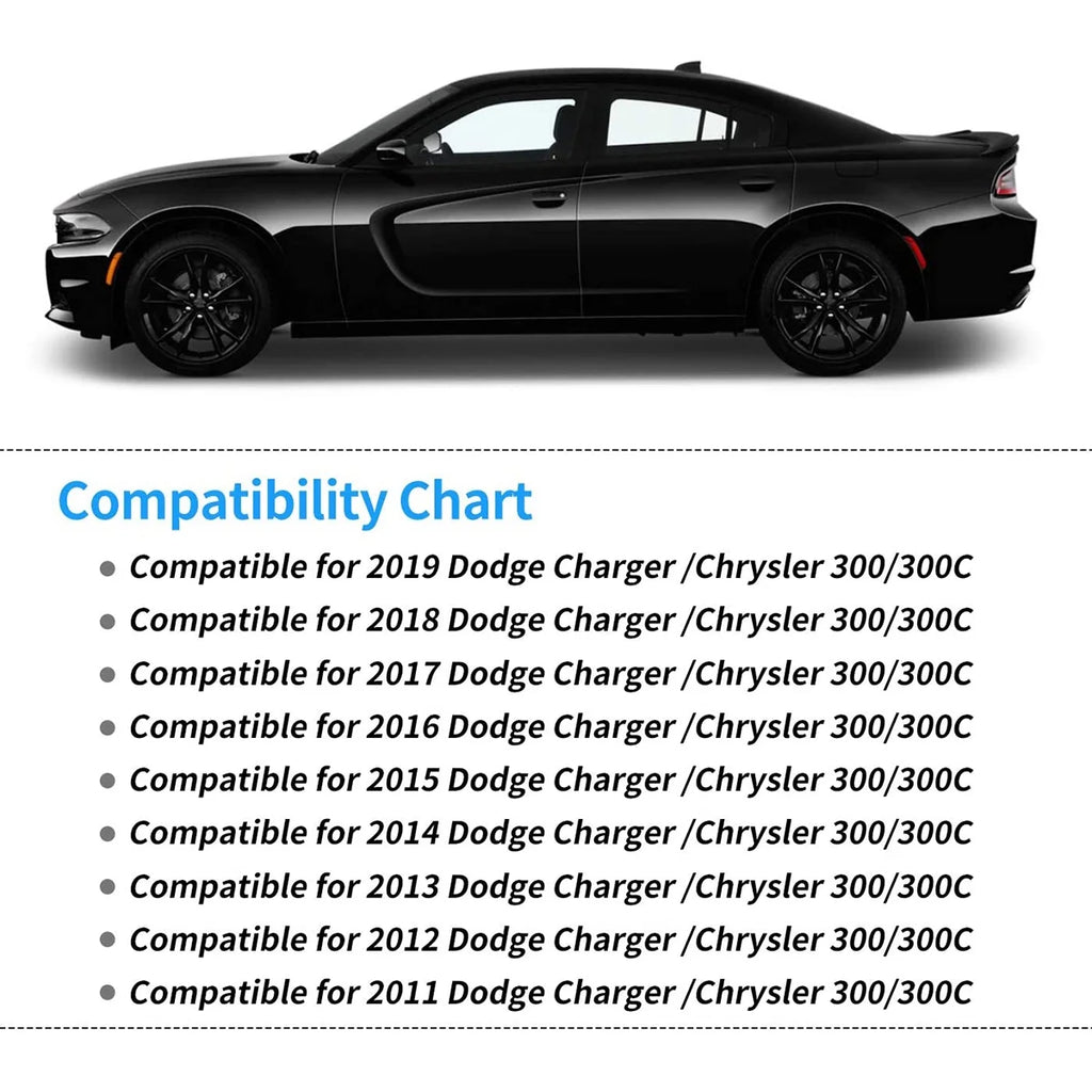 TPE Liners Floor Mats for Dodge Charger Chrysler 300 RWD G534