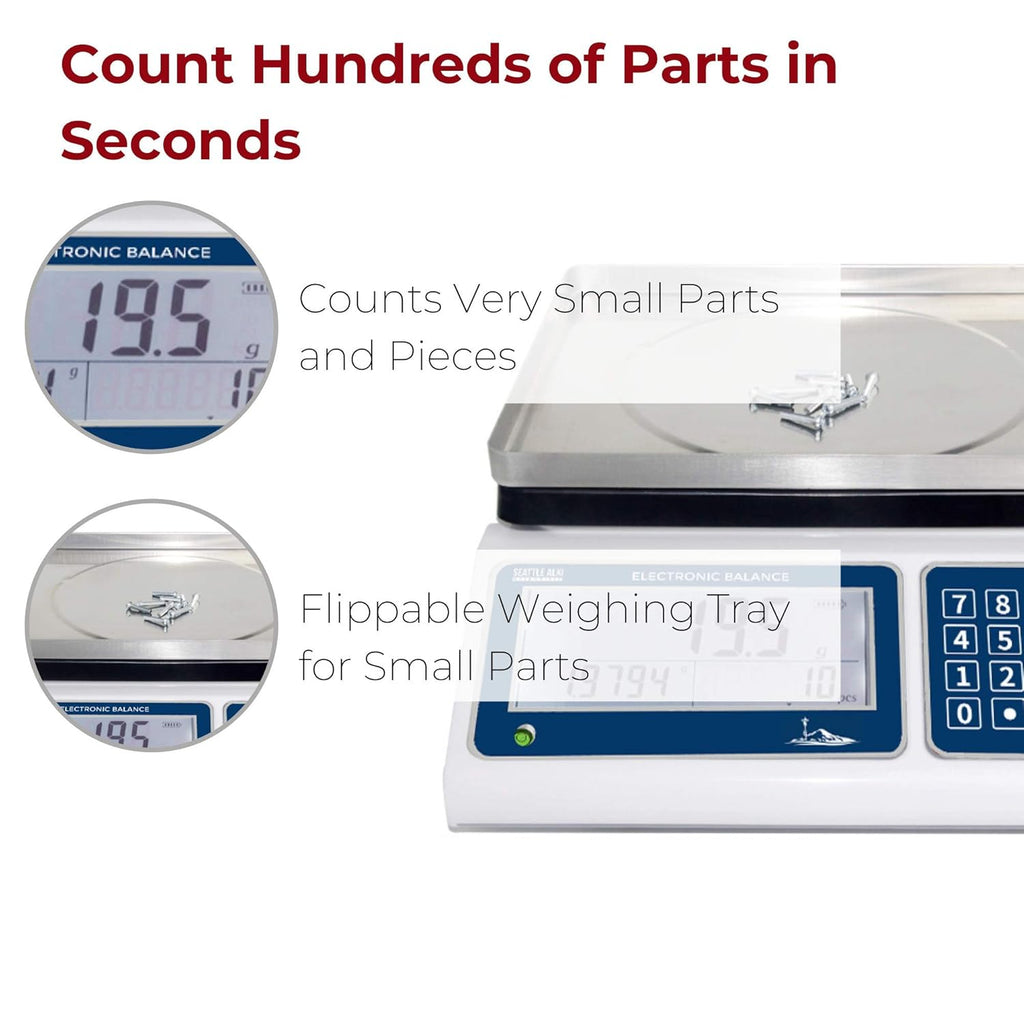 Industrial Counting Scale with 30kg Capacity and 0.5g Accuracy Z55494
