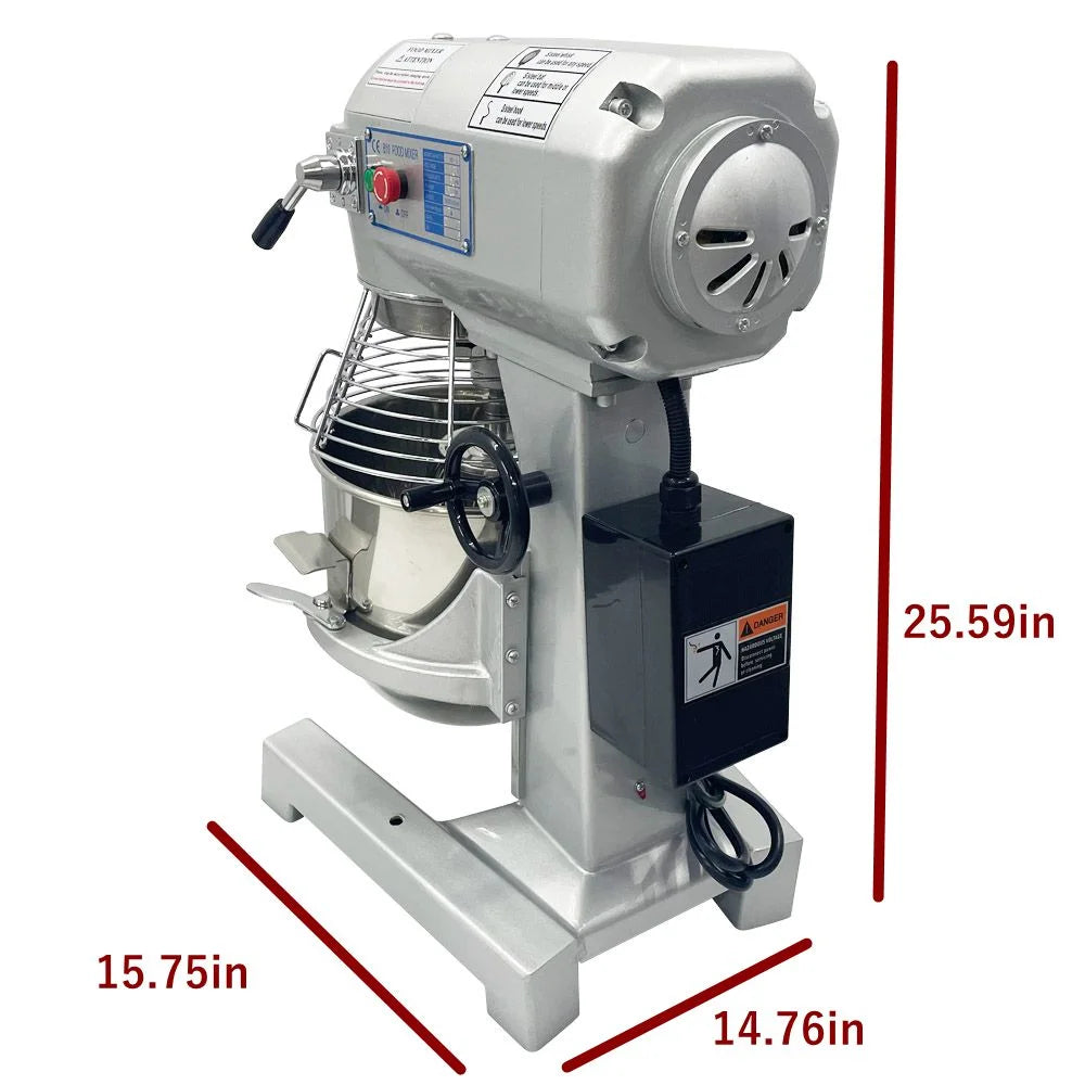 Electric Dough Mixer Kneading Machine with 10L Stainless Steel Bowl S708217