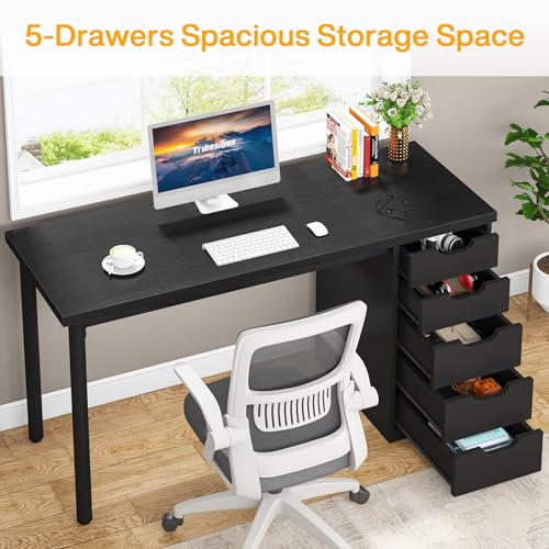 47 inches Computer Desk with 5 Drawers K610231