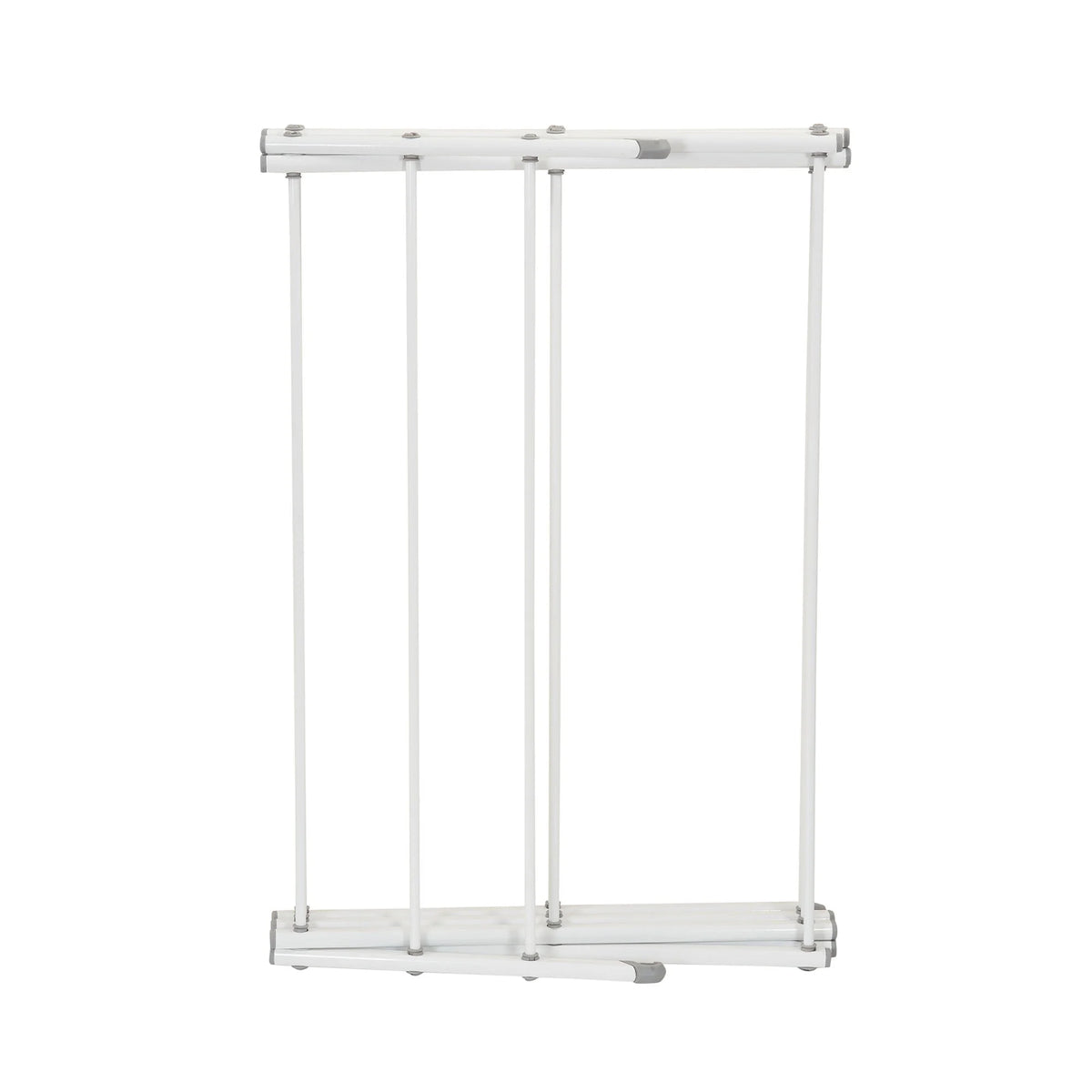 White Collapsible Metal Clothes Drying Rack C1315