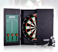 All-in-One Dartgame Center with Sisal Dartboard and Cabinet V4858