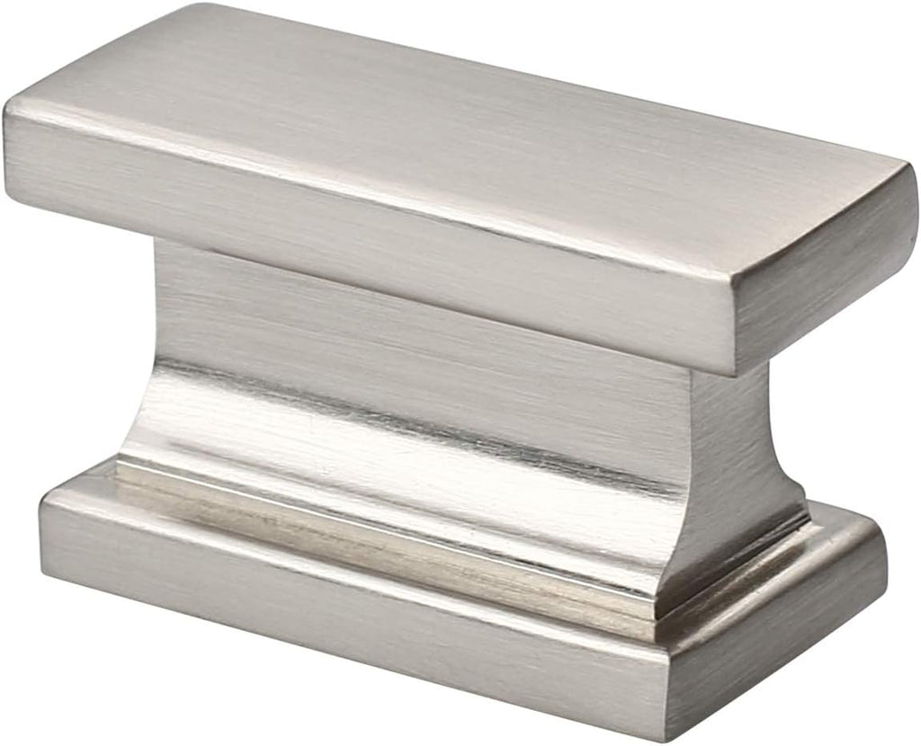 Brushed Satin Nickel 5 Inch Hole Centers Cabinet Drawer Handles Pulls 10 Pack Q57069