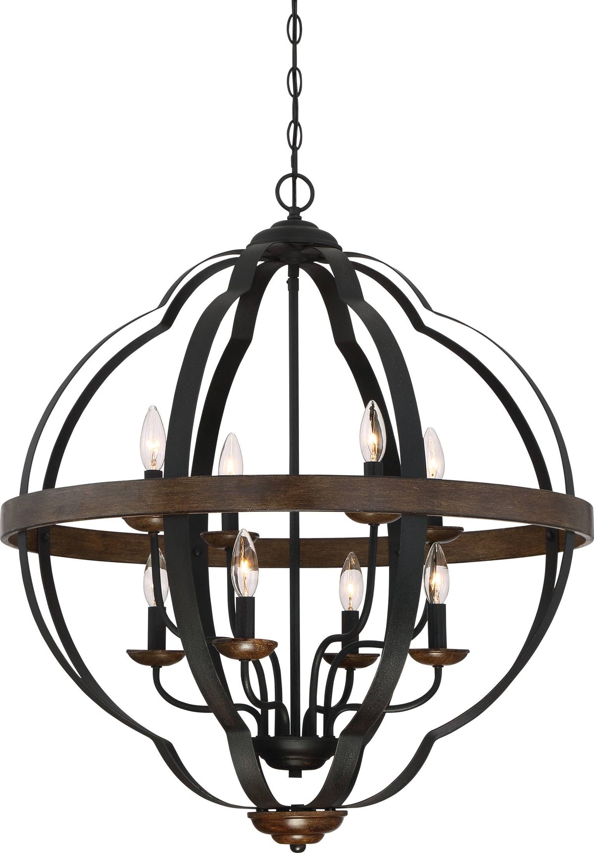 Black Chandelier Light B260