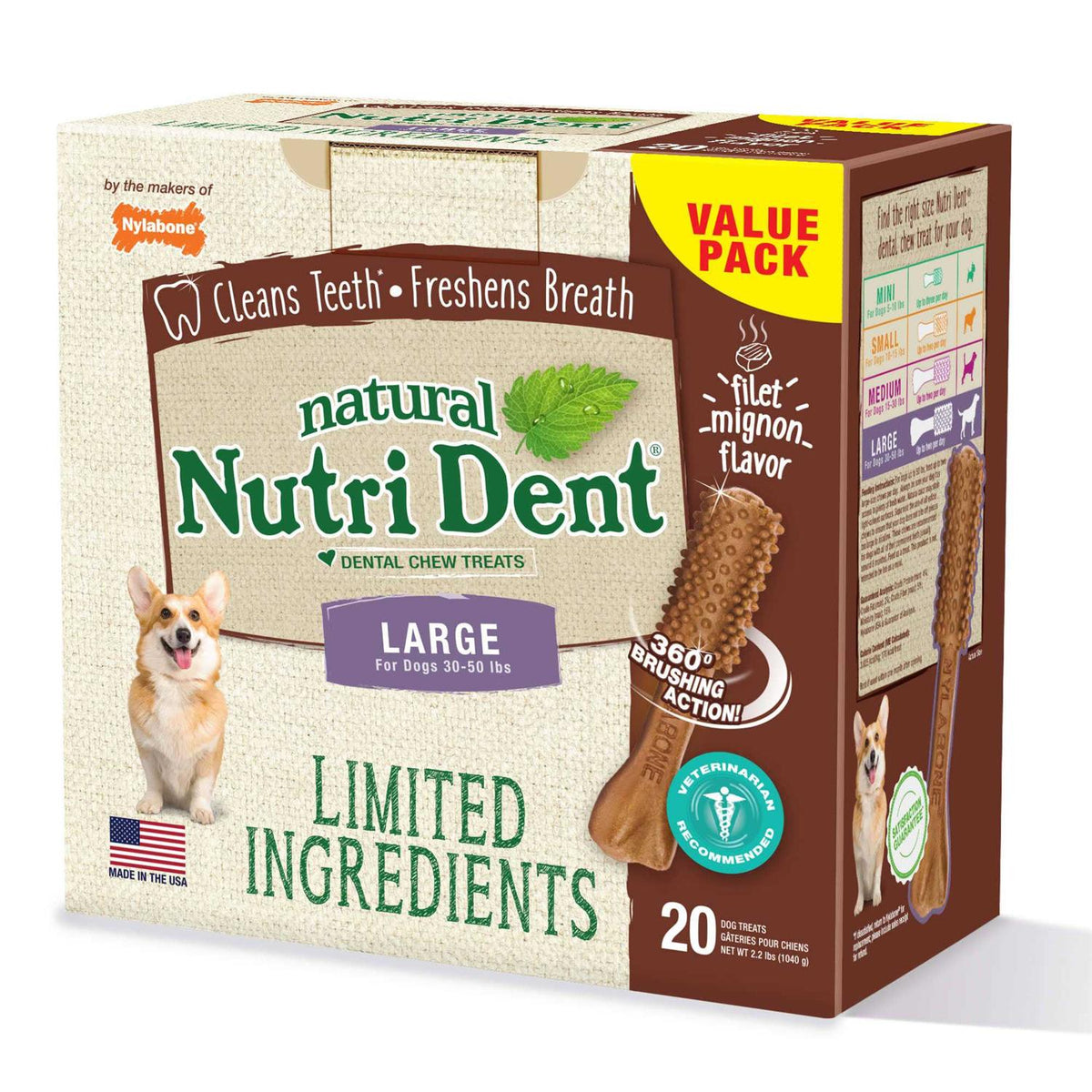 Filet Mignon Dental Chews S40661