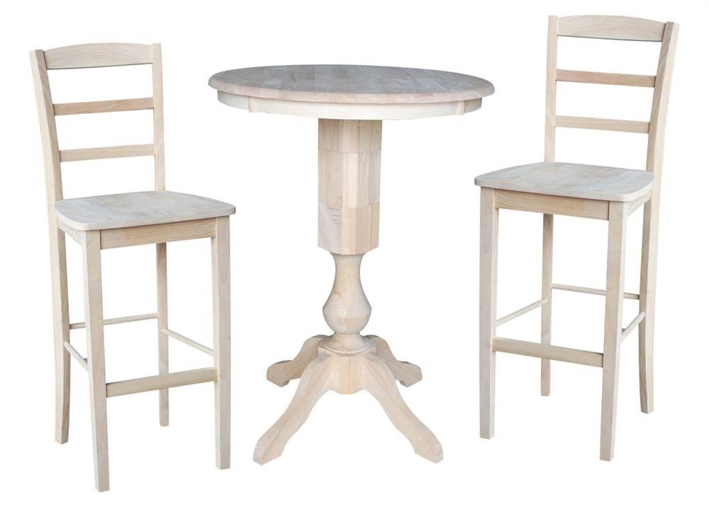 Round Top Pedestal Table A71665