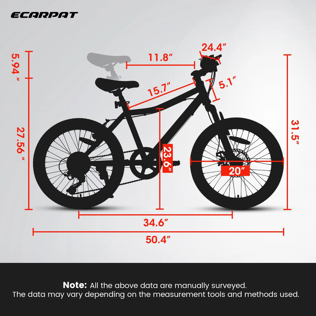 20 inch 7 Speed Kids Mountain Bike M46943