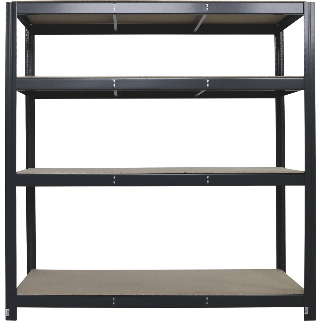 Industrial Shelving 4 Shelf Racks 71Inch W x 24inch D 1200-lb. Capacity per Shelf D1844