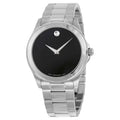 Black Dial Stainless Steel Men's Watch S5630